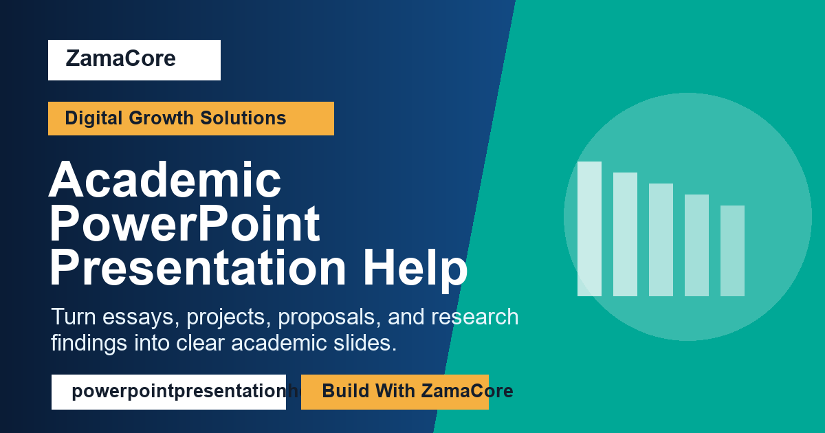 Academic PowerPoint Presentation Help