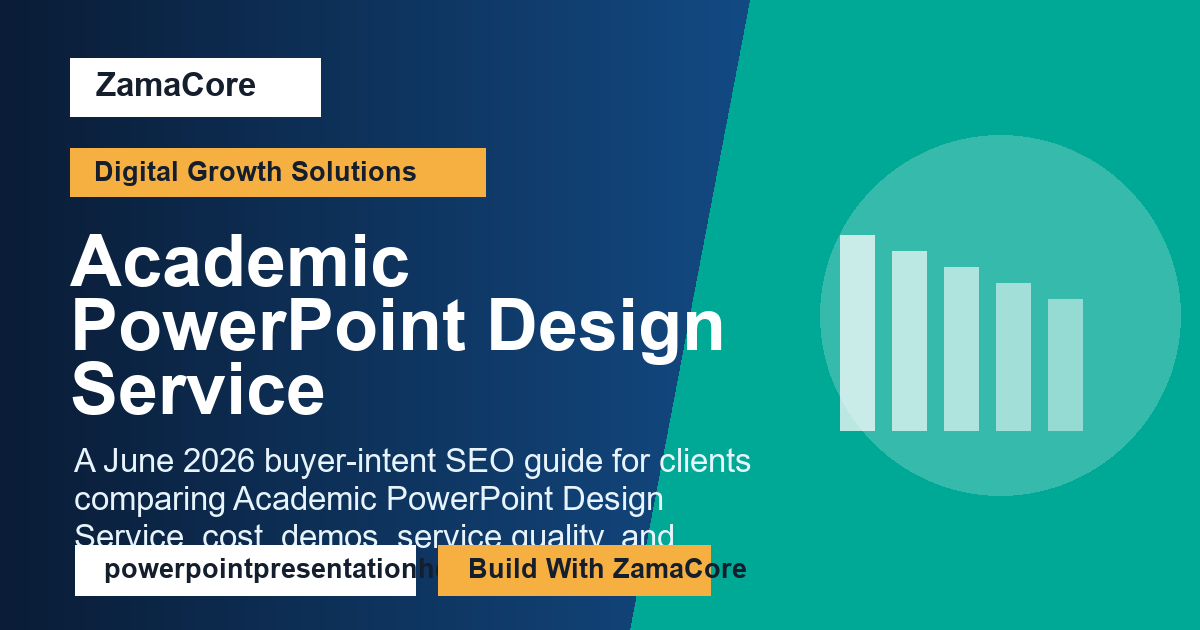 Academic PowerPoint Design Service