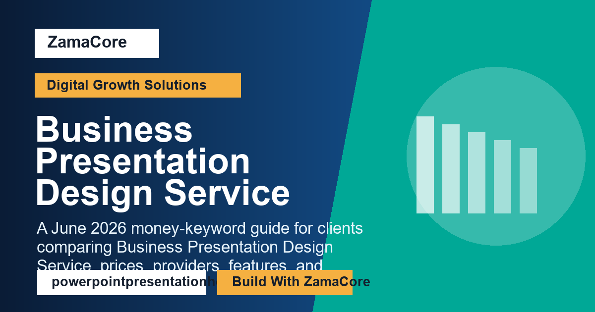 Business Presentation Design Service