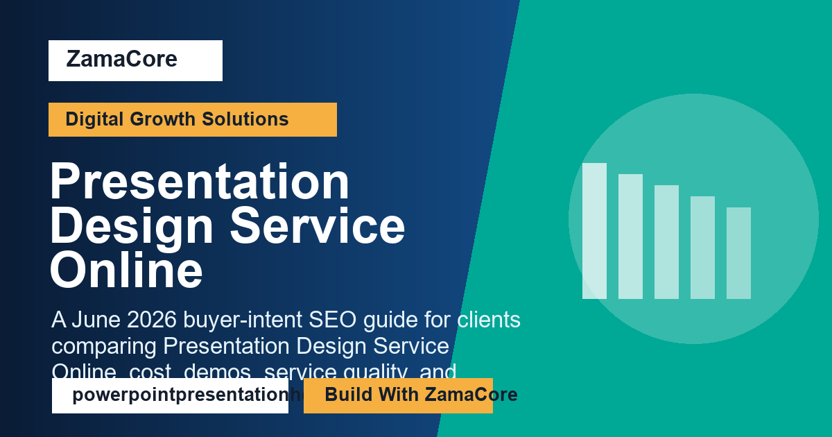Presentation Design Service Online