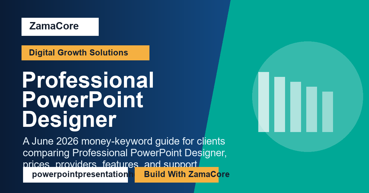 Professional PowerPoint Designer