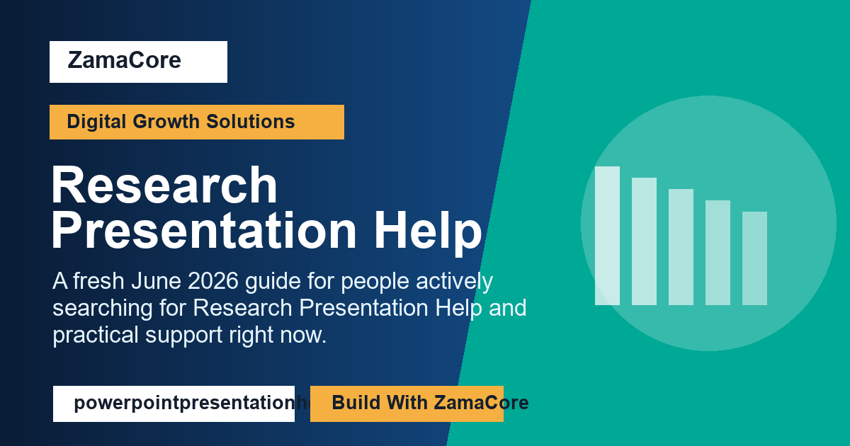 Research Presentation Help