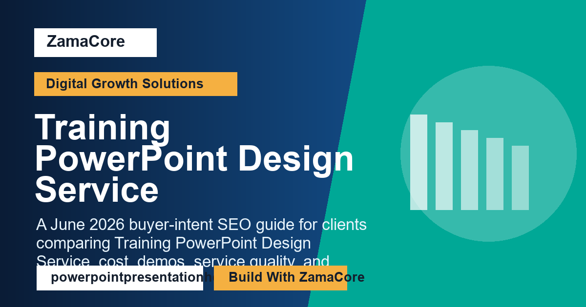 Training PowerPoint Design Service